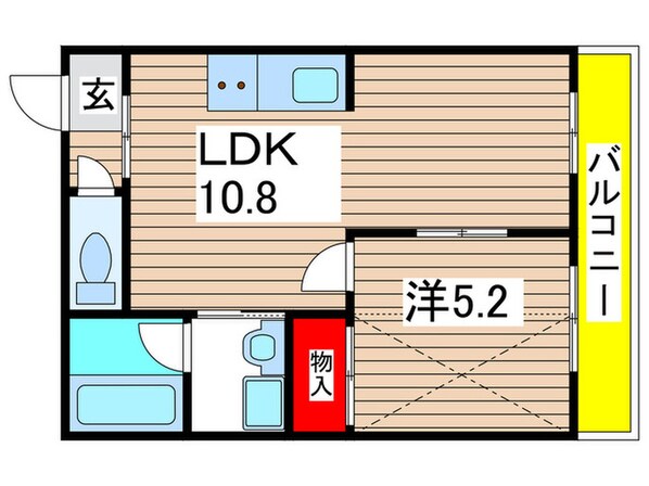 シャローム瑞穂の物件間取画像